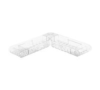 Générique Étagères de Douche d'angle - Support Adhésif Imperméable,Étagère de Coin pour Douche | pour Cuisine Séjour Chambre à Coucher Plan de Travail Toilettes Appartement Maison de Famille