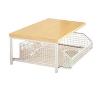 Générique Étagères de Garde-Manger - Organisateur Vertical avec 2 Étagères | Range-Maison Compact | pour Cellier Cuisine Salle de Bain Garage Douche Bar Appartement Maison