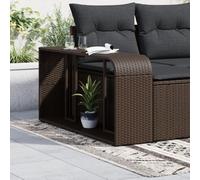 Générique Étagères de Rangement 2 pcs Marron résine tressée,Maison & Jardin, Produits ménagers, Rangement & Organisation, Crochets & patères, Brun (Poids 10KG)