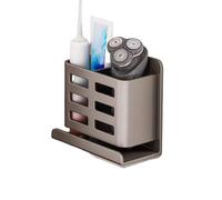 Générique Étagères de Salle de Bain murales, Rangement de lavabo Multifonctionnel, Brosse à Dents Rack de Stockage de Rasoir Fournitures de Salle de Bain