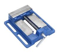 Générique Étau pour perceuse à Colonne Bleu 121 mm Fonte Quincaillerie Outils Perceuses Perceuses à Colonne (Poids 3.4KG)