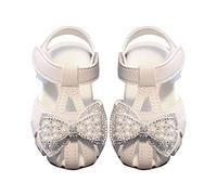 Générique Été Fille Bébé Sandales - Sandale Cuir Enfant avec talon sandales Chaussures plates douces Chaussures de fête Rose Sandales pour Enfants Sandales pour enfants