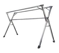 Générique Étendoir à Linge Pliable - Étendoir Robuste pour Serviettes et draps, réglable et Peu encombrant, stabilité extrême, 240 cm - Idéal pour Un séchage Efficace et Un Rangement Facile