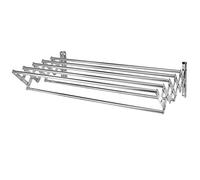 Générique Étendoir à Linge Pliable pour intérieur et extérieur. Séchoir à Linge Mural rétractable. Porte-Serviettes Pliable pour intérieur et extérieur. (A)