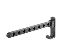 Générique Étendoir à vêtements Mural, Support Mural pour Cintre,Support de séchage cintres Pliables - Porte-vêtements, cintres pliants, Support de séchage pour Balcon, Salle de Bain