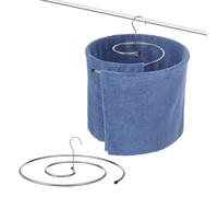 Générique Étendoirs à Draps en Spirale Acier Inoxydable 304 Lot de 2 - Séchoir Multifonction 80% Gain de Place, Support pour Couvertures, Serviettes, Balcon et Usage Intérieur