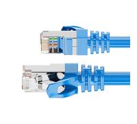Générique Ethernet Cord, Lan Cable, Reliable High-Speed Data Transmission Up to 10gbps: This Cat6 Ethernet Ensures Smooth, Internet Network for Routers, Modems, Consoles, and Printers