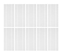 Générique Étiquettes de Prix Autocollantes en Papier Blanc Rectangulaires 2000 Auto-adhésives pour Bijoux pour Colliers et Boucles D'oreilles Quotidien