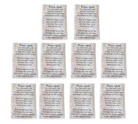 Générique Étiquettes pour Couverture De Prière | 10 Pièces Déco Spirituelle Et Inspirante | Projet De Chrétien - pour Maison Chambre Bureau Salle À Manger Salle De Classe Mariage Anniversaire