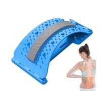 Générique Étirement Lombaire,4 Niveaux Établi Portable | Massage Lombaire Intégré - pour Récupération Musculaire Étudiants Adultes Séniors Yoga Pilates Gym Maison Soulagement Fatigue