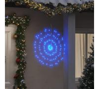 Générique Étoile rayonnante de Noël 140 LED 4 pcs Bleu 17 cm,Maison & Jardin, Décorations, Décorations de Noël & saisonnières, Éclairage de Noël, Bleu (Poids 0.51KG)