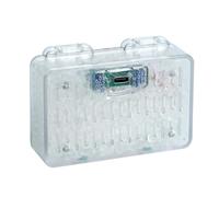 Générique Étui à Billes de silice Transparente avec Insert de boîte sèche | Boîte déshydratante transparente réutilisable pour le stockage du matériel photo, l ' armoire sèche, le tiroir et les