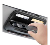 Générique Étui À De Voiture - Support De De Soleil pour Pare-Soleil De Voiture | Boîte D'organisateur De Automatique | Boîte De Rangement De Protection en Cuir PU, Ajustement Universe