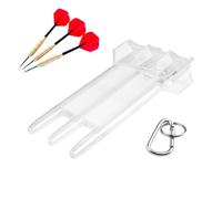 Générique Étui À Fléchettes - Conception À Boucle De, Étui De Transport De | Fléchettes pour Pointe en Acier, Portefeuille De Fléchettess Transparent | Portefeuille De Transparent Portable