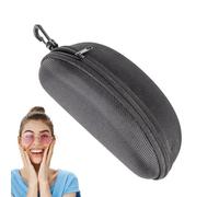 Générique Étui À Lunettes De - Étui À Lunettes De À Coque Rigide | Boîte De Rangement Pour Lunette À Fermeture Éclair - Boîte À Lunette De Voyage En Plein Air, Sac Portable À Fermeture Éclair, L