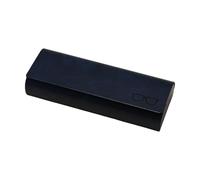 Générique Étui à lunettes en cuir gravé personnalisé - Design rectangulaire classique avec fermeture magnétique ，Étui À Lunettes En Cuir PU De Haute Qualité, (Blue)