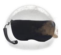 Générique Étui À Lunettes Souple - Porte-Lunettes Protecteur En Silicone | Étui À Lunettes Avec Lanière Et Fermeture Éclair Portable Pour Voyage Plage Pêche Ski Piscine