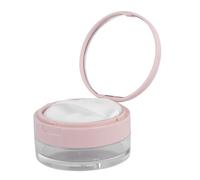 Générique Étui à Poudre Portable en Abs avec Miroir et Houppette, Capacité 15g, Facile à Transporter pour Usage Beauté et Maison