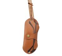 Générique Étui À Souple - Sangle De Support De De en Cuir PU De 18 Cm, Pochette De Rangement Compacte pour | Sac À De Protection pour La Maison, Le Bureau, Les Voyages
