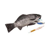 Générique Étui à Stylo en Forme de Poisson - Sac Stylo Poisson Porte-Monnaie Poisson Étui à Crayons en Forme de Poisson au Design réaliste en Nylon Fantaisie pour garçons Filles Cadeaux