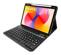 Générique Étui Clavier pour Huawei Matepad SE 11 2024,AZERTY Français,Housse De Clavier Folio Détachable sans Fil avec Porte-Crayon,French Keyboard