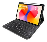 Générique Étui Clavier pour Huawei Matepad SE 11 2024,AZERTY Français,Housse De Clavier Folio Détachable sans Fil avec Porte-Crayon,English Keyboard