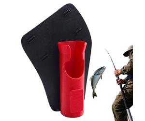 Générique Étui De La Canne À Pêche Coulissante, Support De Canne À Courroie De Pêche Durable, Porte-Canne Mains Libres pour Patauger, Surf, Mouche Et Pêche À La Banque -