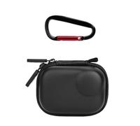 Générique Étui de Protection adapté à la pour Insta360 Go Ultra caméra Mini Sac de Rangement, Sac de Transport étanche à la poussière Corps en Cuir PU Étui de Rangement pour boîtier d'appareil Photo