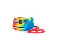 Générique Étui de Protection en Silicone Appareil Photo pour Polaroid Go Gen2 / Gen1 Étui de Protection en Silicone Souple, résistant à la poussière et aux Chocs, avec Cordon (Multicolore)