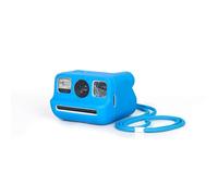 Générique Étui de Protection en Silicone Appareil Photo pour Polaroid Go Gen2 / Gen1 Étui de Protection en Silicone Souple, résistant à la poussière et aux Chocs, avec Cordon (Bleu)