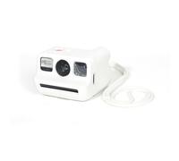 Générique Étui de Protection en Silicone Appareil Photo pour Polaroid Go Gen2 / Gen1 Étui de Protection en Silicone Souple, résistant à la poussière et aux Chocs, avec Cordon (Blanc)