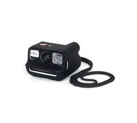 Générique Étui de Protection en Silicone Appareil Photo pour Polaroid Go Gen2 / Gen1 Étui de Protection en Silicone Souple, résistant à la poussière et aux Chocs, avec Cordon (Noir)