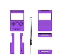 Générique Étui de Protection en Silicone pour Console de Jeu Trimui Brick Protection Contre Les Chutes Couleur Unie Simple, Étui de Protection Souple pour Console de Jeu Portable (Purple)