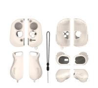 Générique Étui de Protection en Silicone pour Manette SCUF Nomad, Étui de Rangement Anti-poussière et Couverture Souple, Pochette Simple de Couleur Unie et Support sécurisé (Blanc Clair)