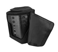 Générique Étui de Protection pour Haut-parleurs, de Transport avec Mailles, Tissu Acoustique et accès latéral, Manchon de Protection perméable Son