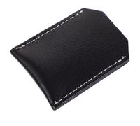 Générique Étui de Protection pour Rasoir de Sécurité en PU Housse de Transport Compacte pour Tête de Rasoir Accessoire de Voyage Pratique Protège-Lames Sécurisé Présent Fête des Pères