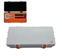 Générique Étui de Rangement caméra pour Insta360 X6, étui de Transport Rigide imprimé en 3D avec Doublure en TPU et Rembourrage en Mousse, résistant aux Chocs, étanche et Anti-Rayures