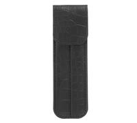 Générique Étui de Rangement Noir en PU et Peluche Aimant pour Mini Pince à Épiler Extensions de Cils, Protection et Organisation Lors du Greffage des Cils en Beauté