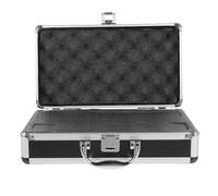 Générique Étui de Rangement Noir pour Microphone sans Fil Coque Rigide et Mousse Triple Couche, Protection les Chocs, Voyage