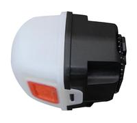 Générique Étui de Rangement pour Lampe Frontale en Plastique Blanc, Résistant aux Chocs, Multifonction, pour Activités de Plein Air et Survie en Milieu Sauvage