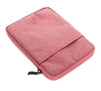 Générique Étui de Spatial Rose pour Liseuse 6 Pouces Housse Fine en Toile et Coton Poche Rangement pour Accessoires, Étui Léger Compatible Kpw4/3/2 et Pocketbook 558