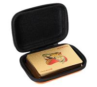 Générique Étui de Stockage pour Cartes à Jouer,Étui de Transport Zippé Anti-Poussière - Organisation de Porte-Cartes pour Voyage et Cadeau