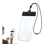Générique Étui De Téléphone Étanche pour La Plongée en Apnée - Pochette Entièrement Scellée Certifiée IPX8, Sac Étanche Submersible Universel De 6,9 Pouces, Protection De Téléphone sous-Marine