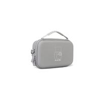 Générique Étui de Transport élégant et Simple pour Insta 360 GO Ultra caméra Sportive Sac de Rangement en PU/Nylon+EVA avec bandoulière (Nylon Noir)