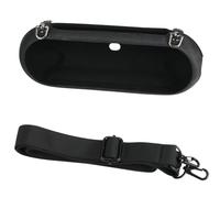 Générique Étui de Transport en Silicone pour Enceinte Beats Pill Modèle 2024 avec Bandoulière, Sac de Voyage pour Enceinte Portable Support de Rangement pour Enceinte Beats Pill (Black)
