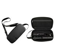 Générique Étui de Transport Les Accessoires de pour Insta 360 X6 | Étui de rangement protecteur avec bandoulière et poche en filet, pour hub de recharge, perche à selfie et socle adaptateur