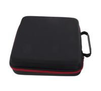Générique Étui de Transport pour Microphone Portable Fermeture Éclair Coulissante, Pochette Rigide EVA 29X26X7 CM, Paquet de Rangement pour Microphone sans Fil pour Karaoké à Domicile