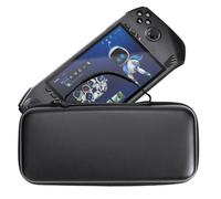 Générique Étui de Transport pour MSI Claw Console Portable de Jeu, boîte de Rangement Portable en Cuir Artificiel, Sac de Protection imperméable, Accessoires de Jeu (Black)