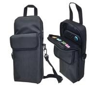 Générique Étui de Transport pour Switch/Switch 2/OLED, Portal, Steam Deck/OLED, ROG Xbox Ally/Ally X/Legion Go - Sac de Transport pour Console de Jeux Portable avec bandoulière et dragonne