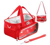 Générique Étui De Transport pour Toniebox, Support De Protection pour Audio avec Bandoulière Et Barre De Poignée, Sac De Rangement pour Personnages Tonie avec Bandoulière Et Poignée